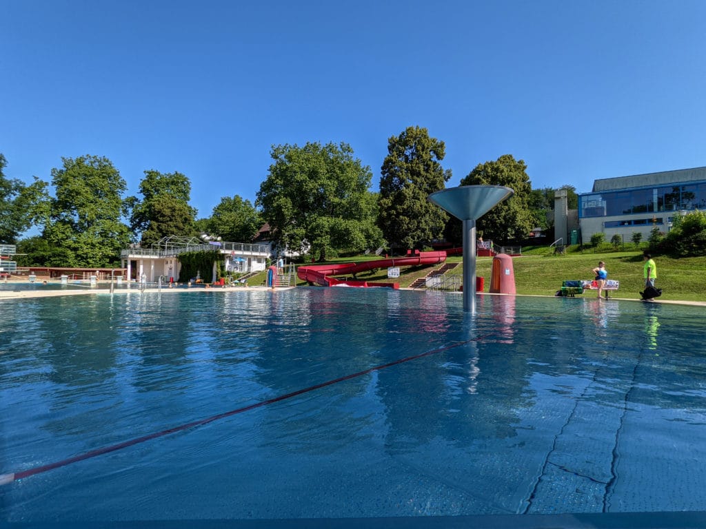 Freibad Friedrichsthal Juli 2021