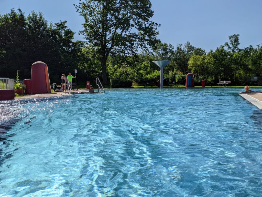 Freibad Friedrichsthal Juli 2021