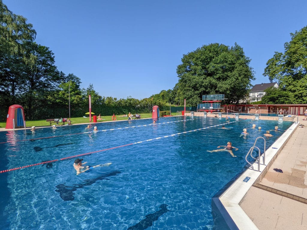 Freibad Friedrichsthal Juli 2021